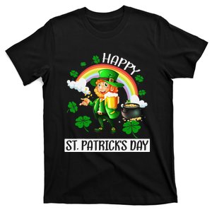 Happy St. Patrick's Day Saint Shenanigan Clover Irishman T-Shirt