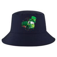 St Patrick's Day Green Garbage Truck Boy Kids Cool Comfort Performance Bucket Hat