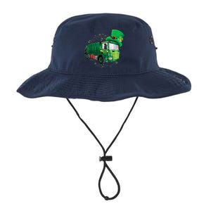 St Patrick's Day Green Garbage Truck Boy Kids Legacy Cool Fit Booney Bucket Hat