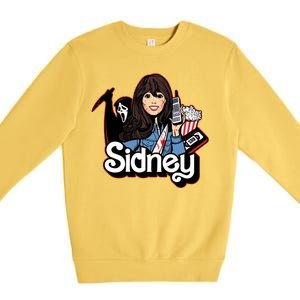 Hello Sidney Phone Call Scary Movie Premium Crewneck Sweatshirt