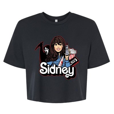 Hello Sidney Phone Call Scary Movie Bella+Canvas Jersey Crop Tee