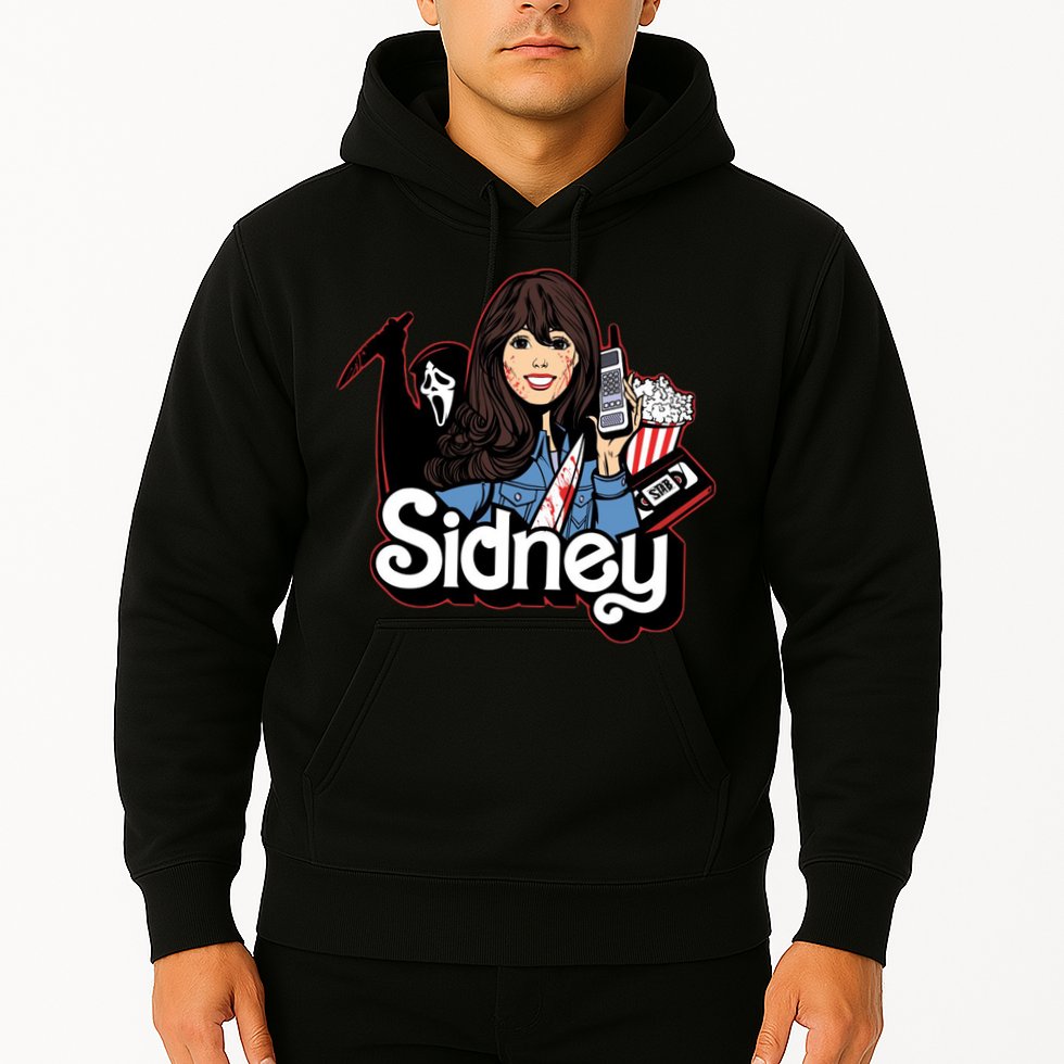 Hello Sidney Phone Call Scary Movie Hoodie