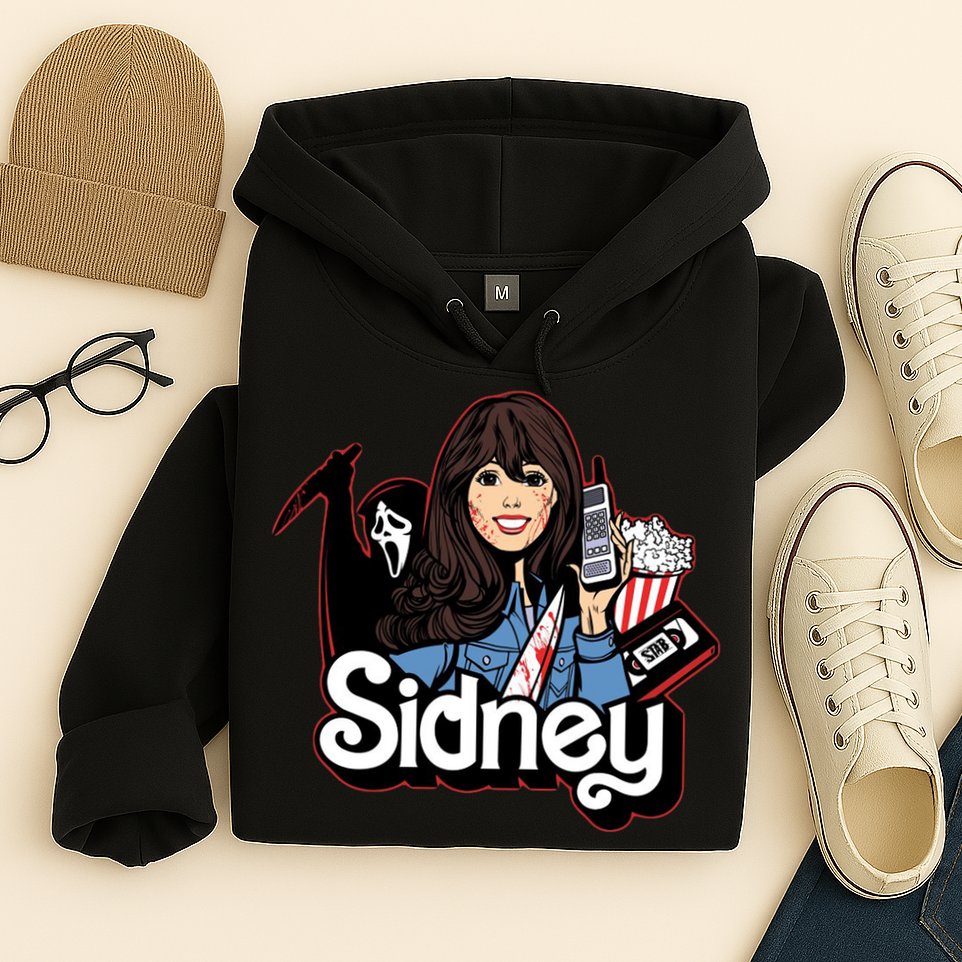 Hello Sidney Phone Call Scary Movie Hoodie