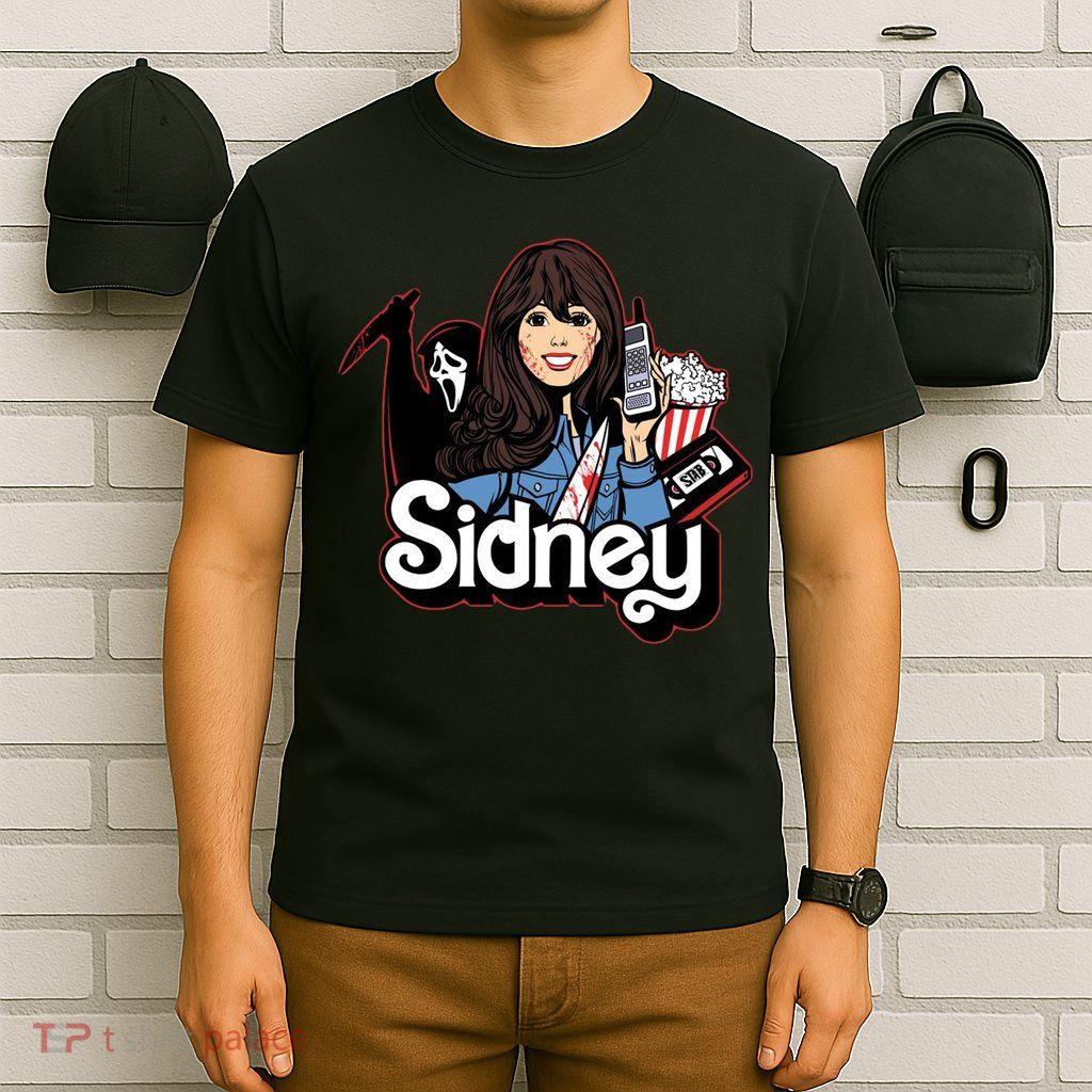 Hello Sidney Phone Call Scary Movie T-Shirt