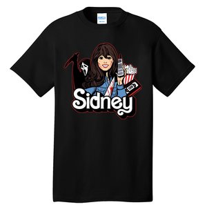 Hello Sidney Phone Call Scary Movie Tall T-Shirt