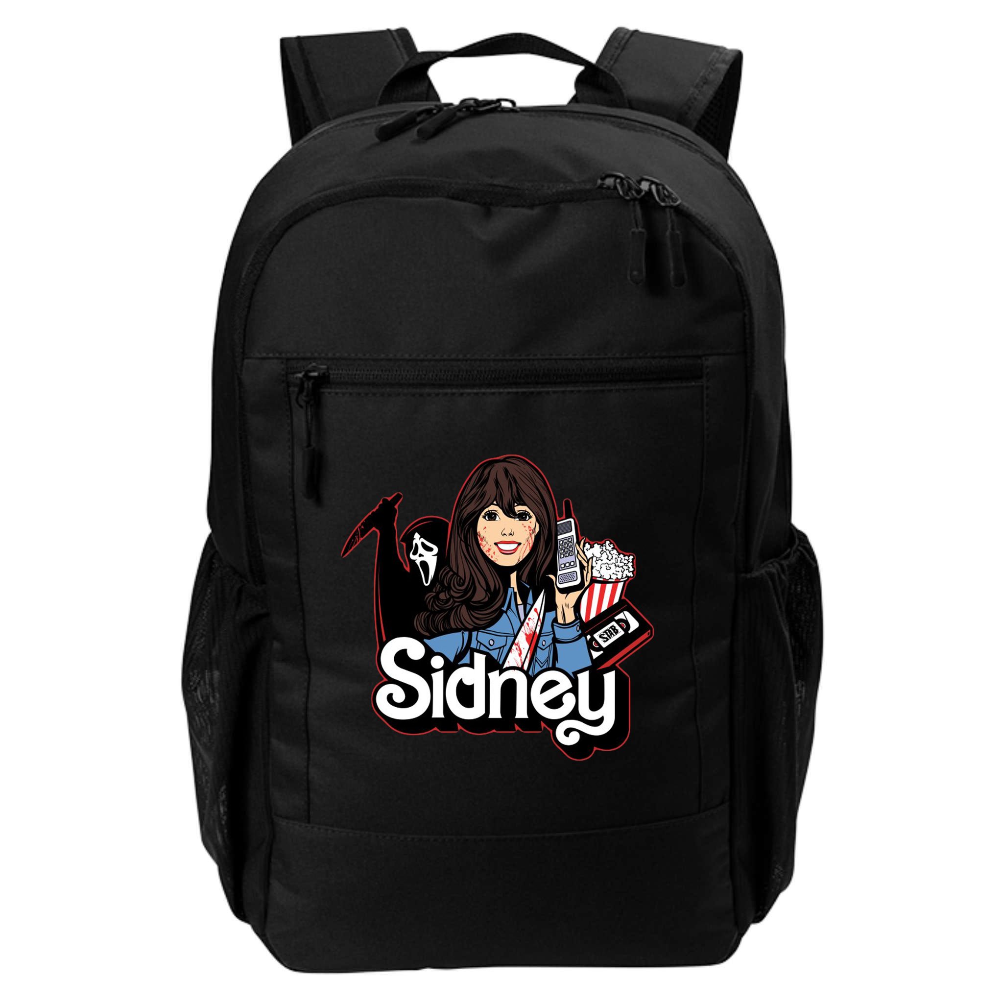 Hello Sidney Phone Call Scary Movie Backpack