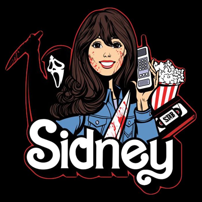 Hello Sidney Phone Call Scary Movie 7-Panel Snapback Hat