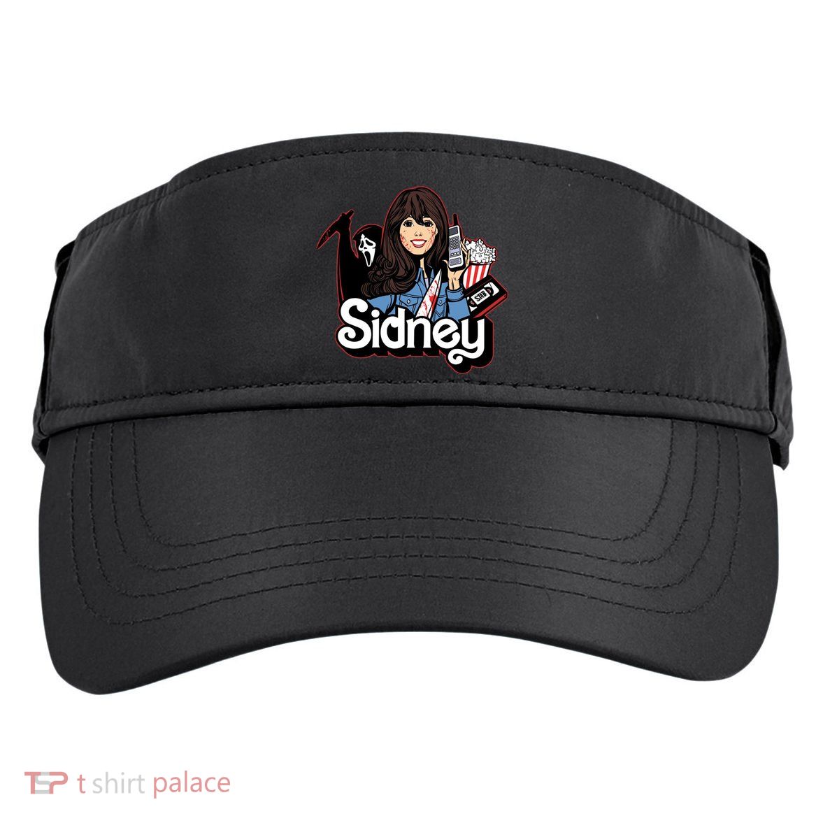 Hello Sidney Phone Call Scary Movie Adult Drive Performance Visor