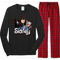 Hello Sidney Phone Call Scary Movie Long Sleeve Pajama Set