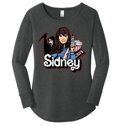 Hello Sidney Phone Call Scary Movie Women's Perfect Tri Tunic Long Sleeve Shirt