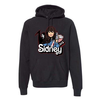 Hello Sidney Phone Call Scary Movie Premium Hoodie