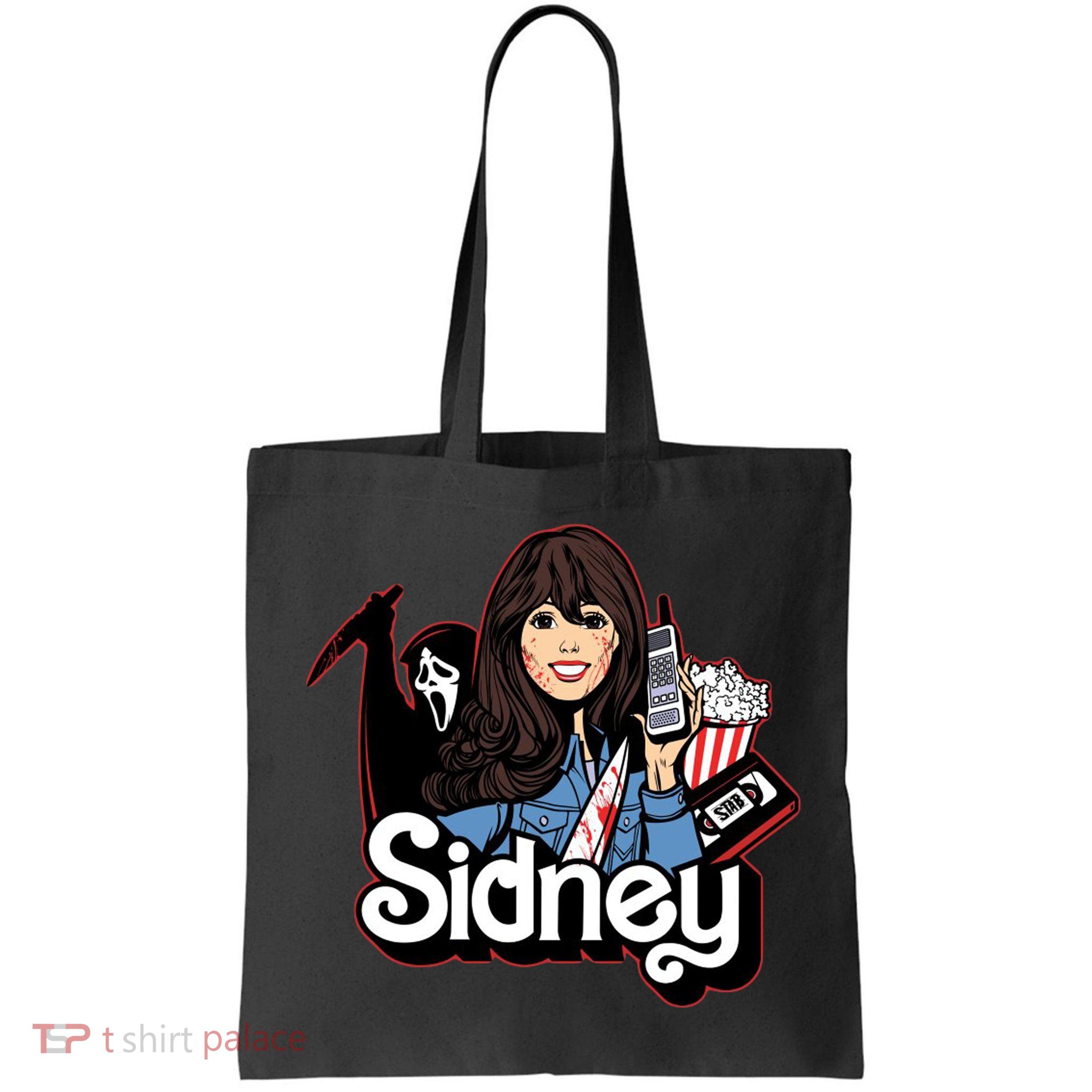 Hello Sidney Phone Call Scary Movie Bag