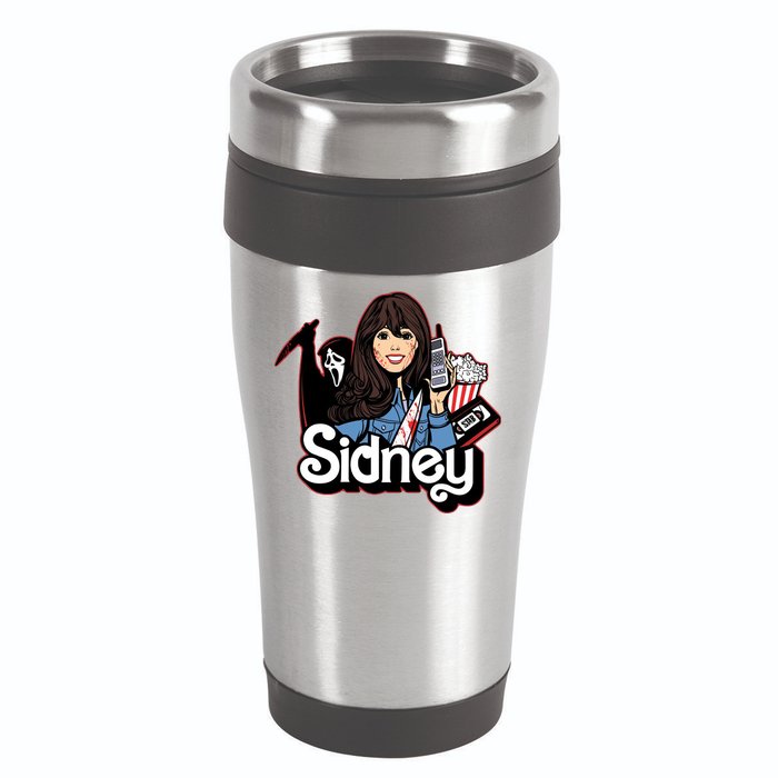 Hello Sidney Phone Call Scary Movie 16oz Travel Tumbler