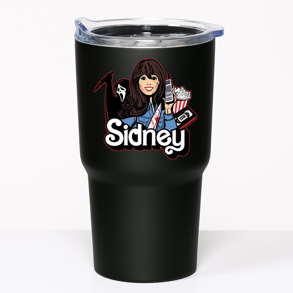 Hello Sidney Phone Call Scary Movie Tumbler