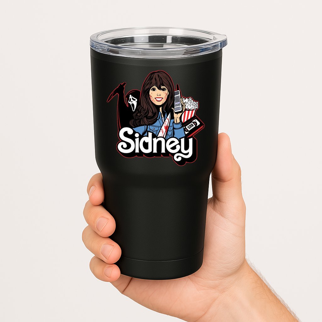 Hello Sidney Phone Call Scary Movie Tumbler