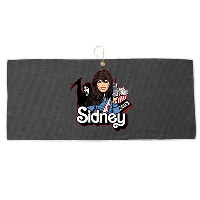 Hello Sidney Phone Call Scary Movie Large Microfiber Waffle Golf Towel