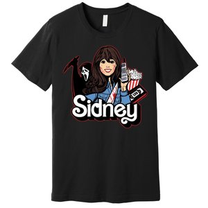 Hello Sidney Phone Call Scary Movie Premium T-Shirt