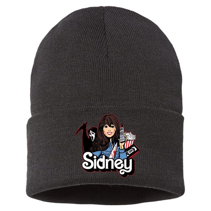 Hello Sidney Phone Call Scary Movie Sustainable Knit Beanie