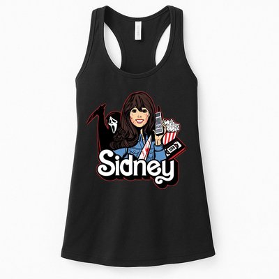 Hello Sidney Phone Call Scary Movie Womens Tank Top
