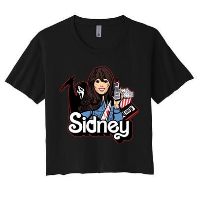 Hello Sidney Phone Call Scary Movie Crop Top