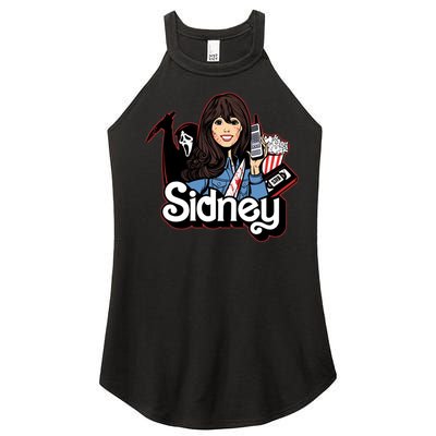 Hello Sidney Phone Call Scary Movie Women’s Perfect Tri Rocker Tank