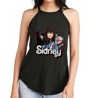 Hello Sidney Phone Call Scary Movie Women's Perfect Tri Rocker Tank