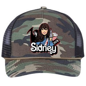 Hello Sidney Phone Call Scary Movie Retro Rope Trucker Hat Cap