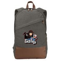 Hello Sidney Phone Call Scary Movie Cotton Canvas Backpack