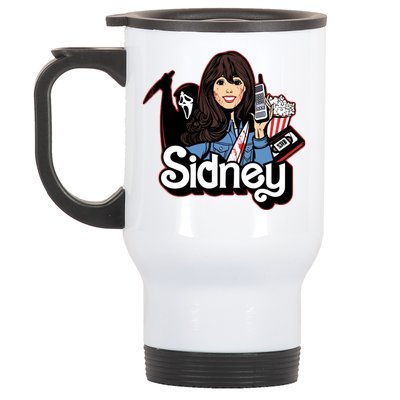 Hello Sidney Phone Call Scary Movie Stainless Steel Travel Mug