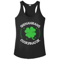 Happy St Patricks Day Birthday Shamrock Bday Party Ladies PosiCharge Competitor Racerback Tank