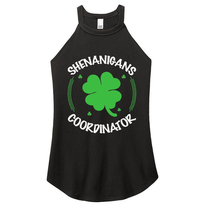 Happy St Patricks Day Birthday Shamrock Bday Party Women's Perfect Tri Rocker Tank