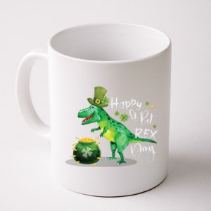 Happy St Pat Rex Day St Patrick's Day Dinosaur Gift Coffee Mug