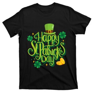 Happy St Patrick's Day Green Shamrock Irish Saint Patrick’s T-Shirt