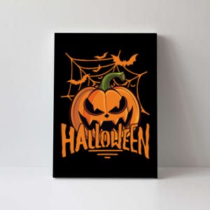 Halloween Spooky Pumpkin Canvas