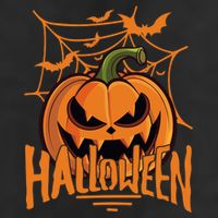 Halloween Spooky Pumpkin Beanie