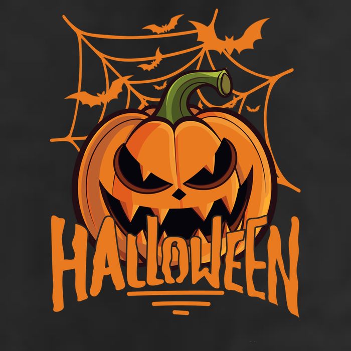 Halloween Spooky Pumpkin Beanie