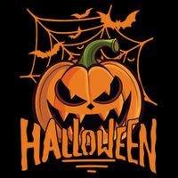 Halloween Spooky Pumpkin 16 in Basic Backpack
