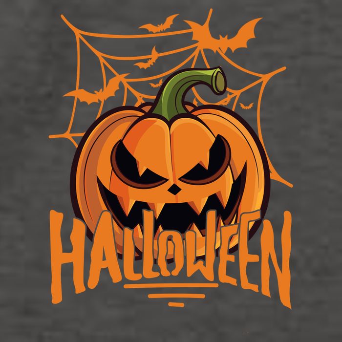 Halloween Spooky Pumpkin Vector Backpack