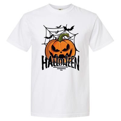 Halloween Spooky Pumpkin Garment-Dyed Heavyweight T-Shirt