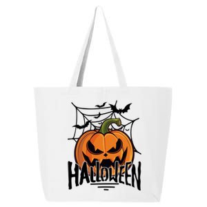 Halloween Spooky Pumpkin 25L Jumbo Tote