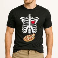 Halloween Skeleton Pregnancy Pizza Xray Dad To Be Performance Shirt