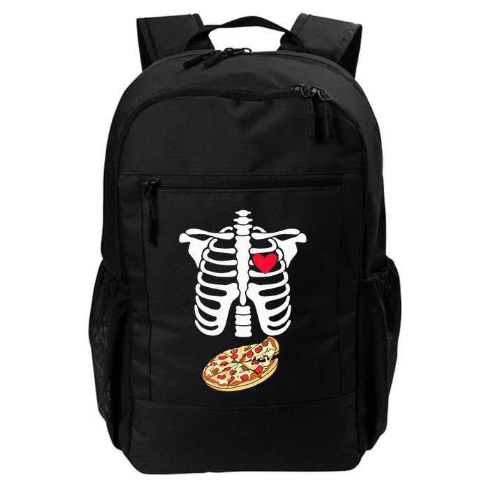 Halloween Skeleton Pregnancy Pizza Xray Dad To Be Backpack