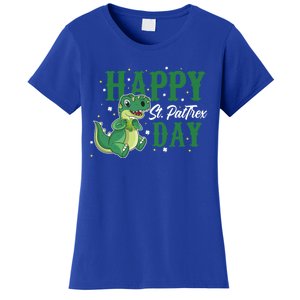 Happy St Pattrex Day Dino Holiday St Patricks Day Gift Women's T-Shirt