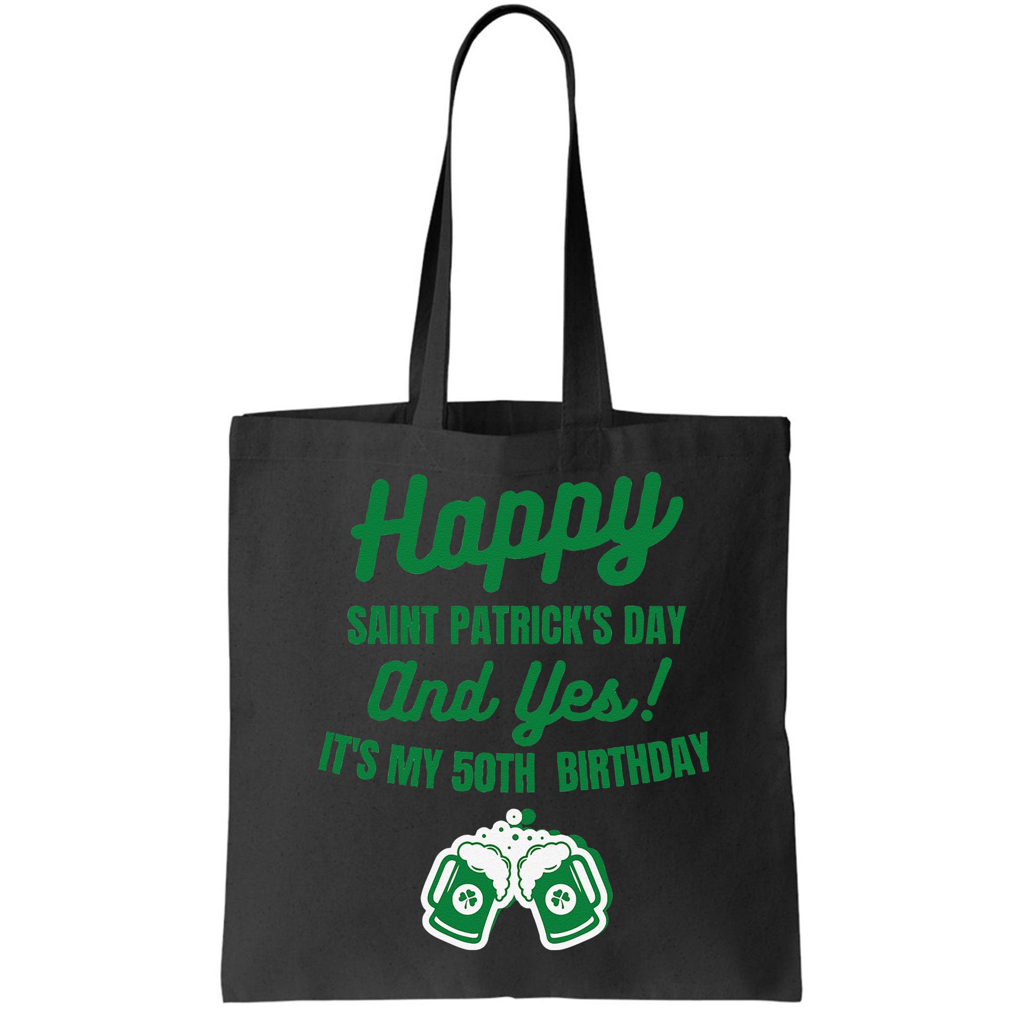 Happy Saint Patrick's Day, Funny 50th Birthday Party Gift Bag