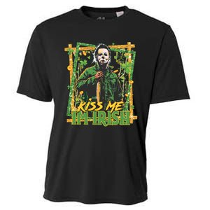 Horror St Patricks Day Me I'm Irish Horror Movie St Patricks Day Cooling Performance Crew T-Shirt