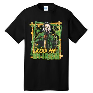 Horror St Patricks Day Me I'm Irish Horror Movie St Patricks Day Tall T-Shirt