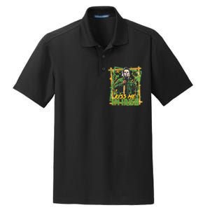 Horror St Patricks Day Me I'm Irish Horror Movie St Patricks Day Dry Zone Grid Polo