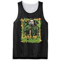 Horror St Patricks Day Me I'm Irish Horror Movie St Patricks Day Mesh Reversible Basketball Jersey Tank