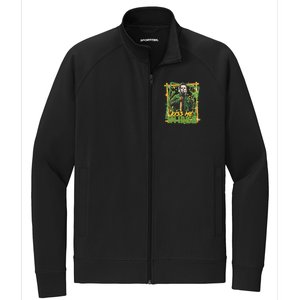 Horror St Patricks Day Me I'm Irish Horror Movie St Patricks Day Stretch Full-Zip Cadet Jacket