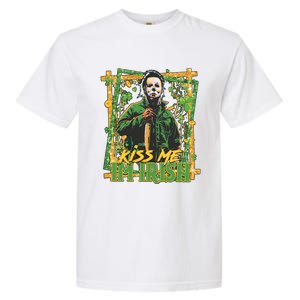 Horror St Patricks Day Me I'm Irish Horror Movie St Patricks Day Garment-Dyed Heavyweight T-Shirt